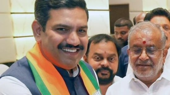 Karnataka BJP chief B Y Vijayendra.(File photo) Karnataka BJP chief B Y Vijayendra.(File photo)