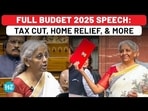Full Budget Speech: FM Nirmala On Income Tax Cut, Home Buyer Relief, Infra & AI Push, More Full Budget Speech: FM Nirmala On Income Tax Cut, Home Buyer Relief, Infra & AI Push, More