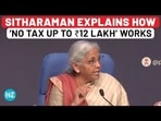 Budget 2025: Sitharaman Explains ‘No Tax Up To <span class='webrupee'>₹</span>12 Lakh’ With 2014 Vs 2025 Comparison | Tax Slab 2025 Budget 2025: Sitharaman Explains ‘No Tax Up To <span class='webrupee'>₹</span>12 Lakh’ With 2014 Vs 2025 Comparison | Tax Slab 2025