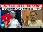 Watch Rahul Gandhi's Dramatic Outburst After Sitharaman’s 2025 Budget Stuns Nation Watch Rahul Gandhi's Dramatic Outburst After Sitharaman’s 2025 Budget Stuns Nation