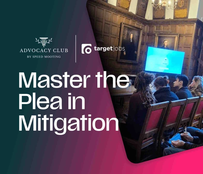 Thumbnail image for National Pupillage Fair: Master the Plea in Mitigation with Speed Mooting